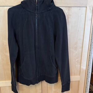 Lululemon Athletica Charcoal Hooded Jacket